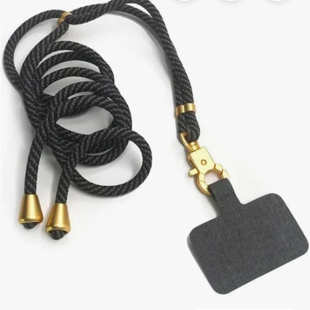 Tech Candy - Universal Phone Lanyard- NWT- BLACK